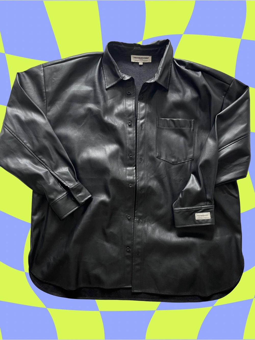 THE GIVING MOVEMENT Black Overshirt